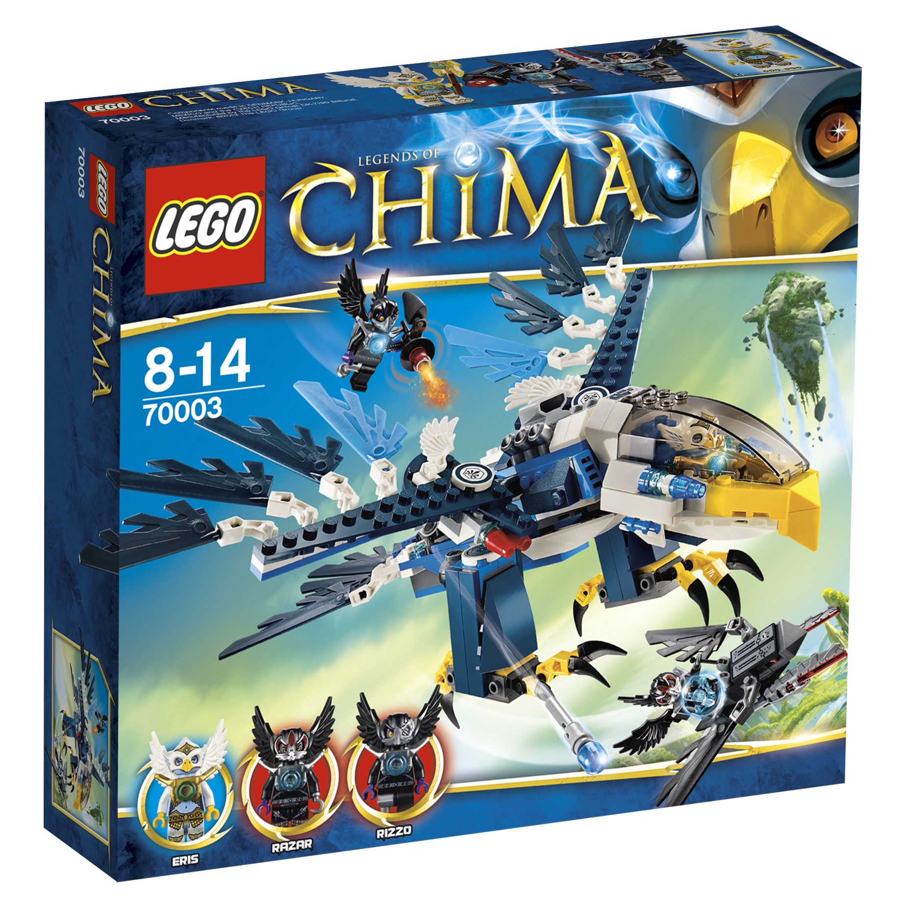 Конструктор LEGO Chima Перехватчик Орлицы Эрис (70003) – купить в Москве,  цены в интернет-магазинах на Мегамаркет