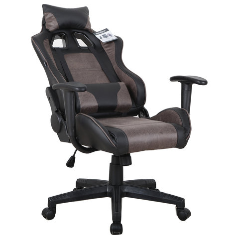 Игровое кресло Brabix GT Racer GM-100 531819, черный/коричневый
