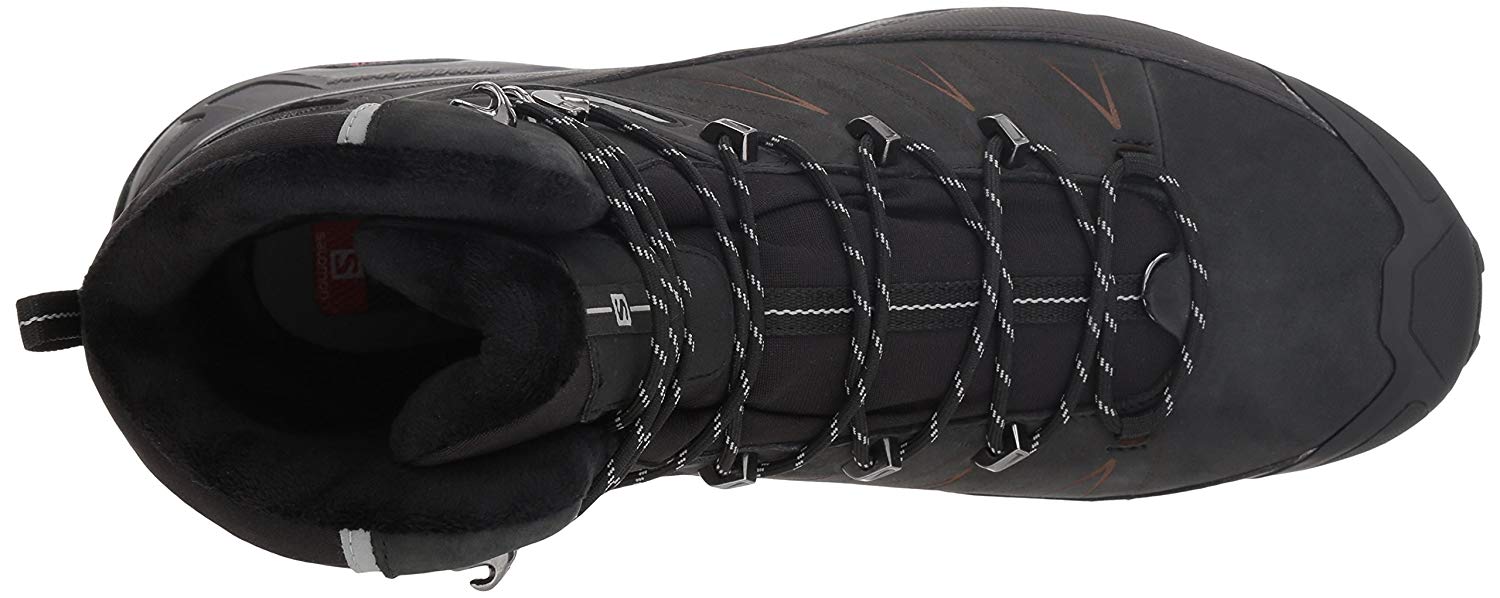 Ботинки Salomon X Ultra Winter CS WP 2, black/phantom/monument, 7 UK -  купить в Москве, цены на СберМегаМаркет