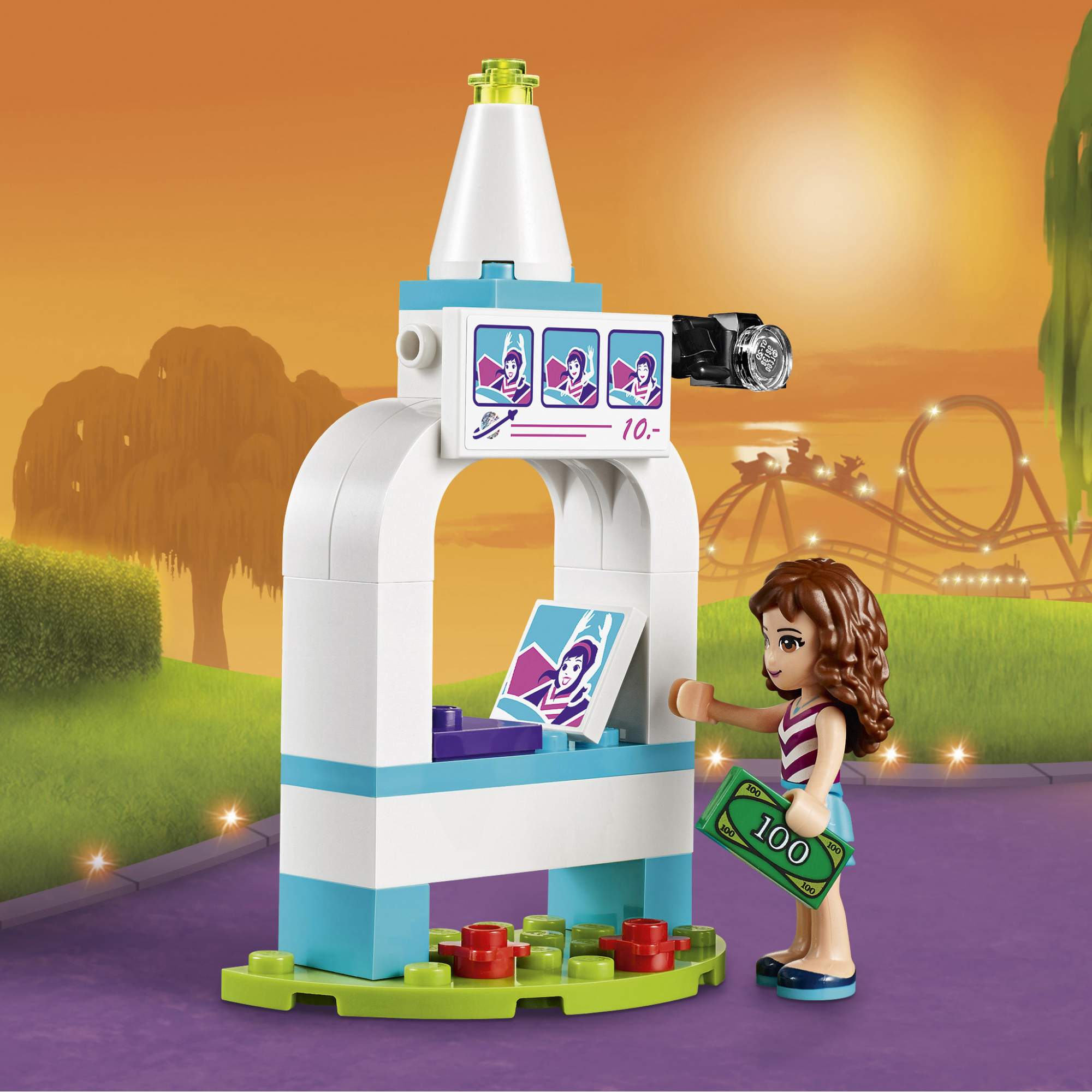 Конструктор LEGO Friends Парк развлечений: Космическое путешествие (41128)