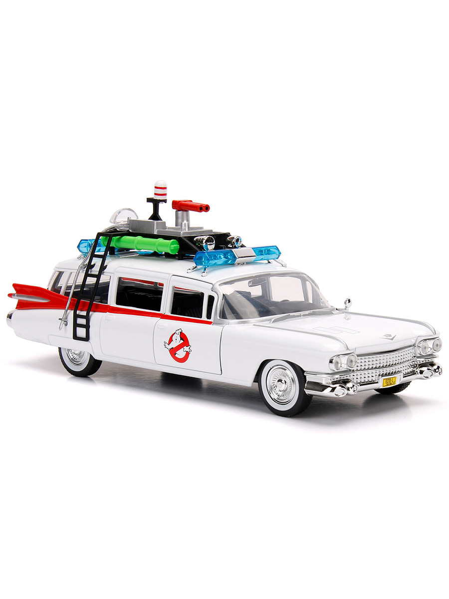 Машинка Jada Toys автомобиль ECTO 1 Охотники за привидениями Ghostbusters 1  к 24 23,5 см – купить в Москве, цены в интернет-магазинах на Мегамаркет