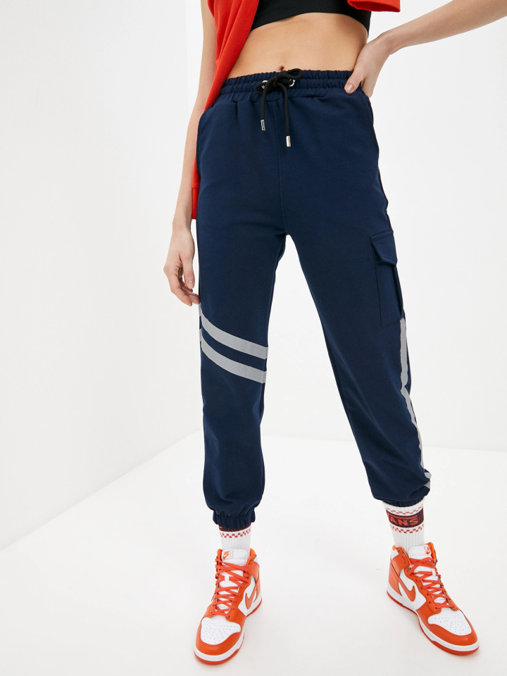 Спортивные брюки женские Still-expert Б3 синие 46 RU