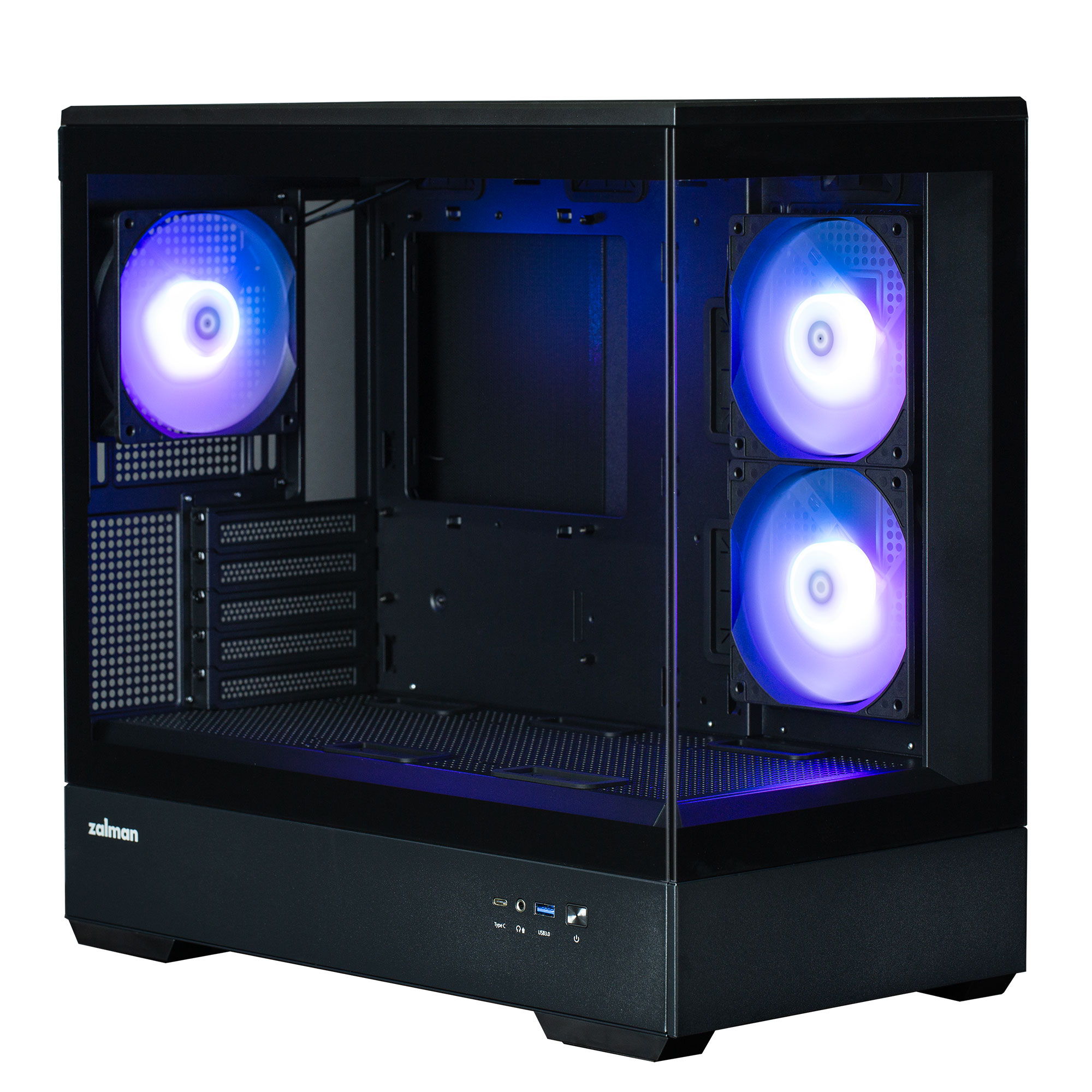 Корпус Zalman P30 Black, купить в Москве, цены в интернет-магазинах на Мегамаркет