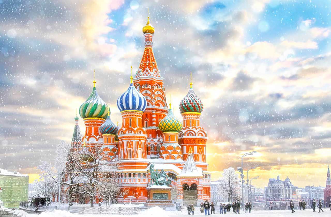 Собор Василия Блаженного на Красной Площади (Москва) * ХРАМЫ МОСКВЫ
