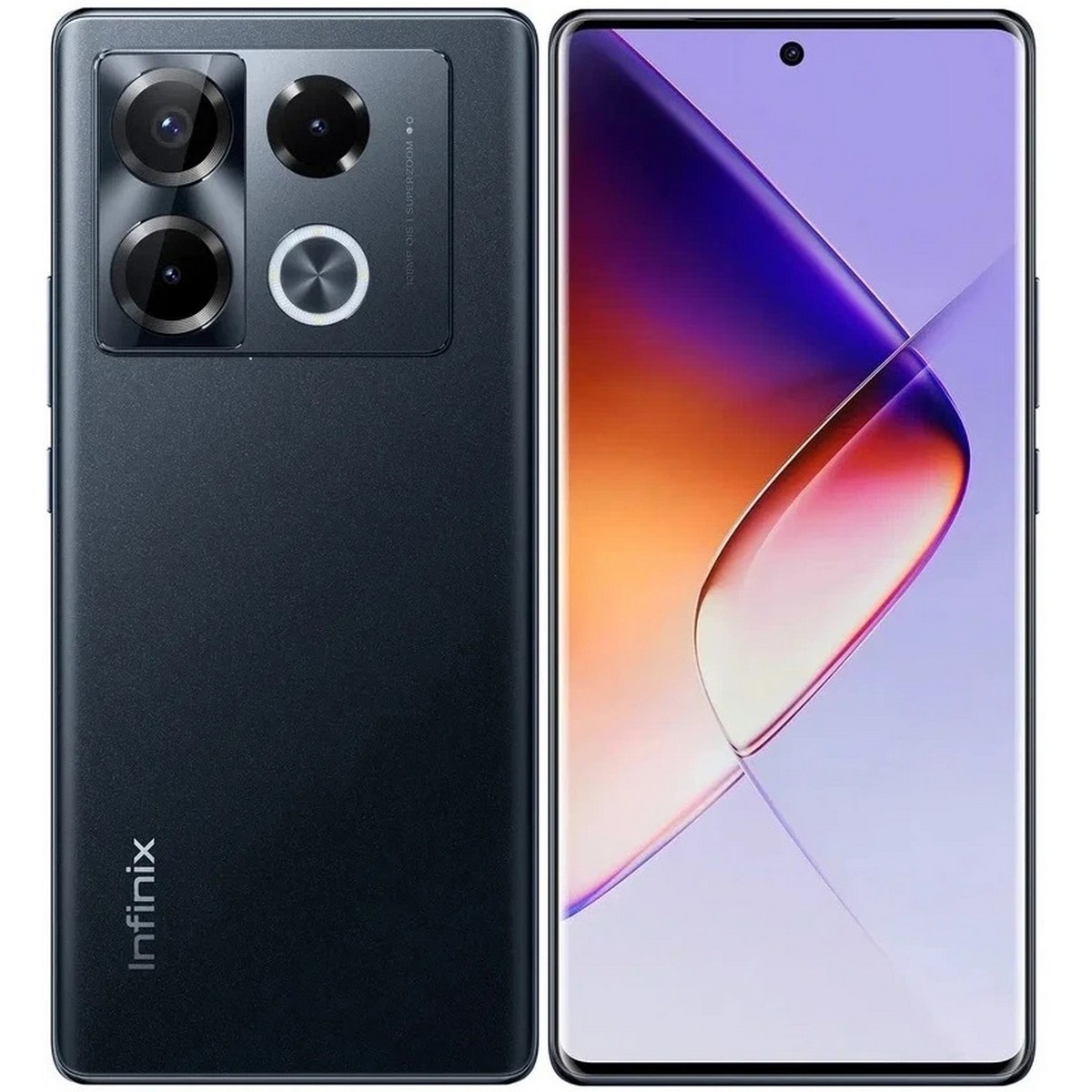 Смартфон Infinix Note 40 Pro 8/256GB Obsidian Black, купить в Москве, цены в интернет-магазинах на Мегамаркет