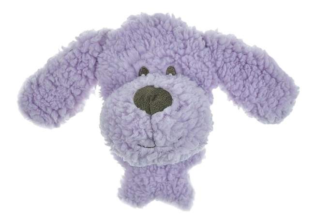 Мягкая игрушка для собак Aromadog Собачка, фиолетовый, длина 12 см
