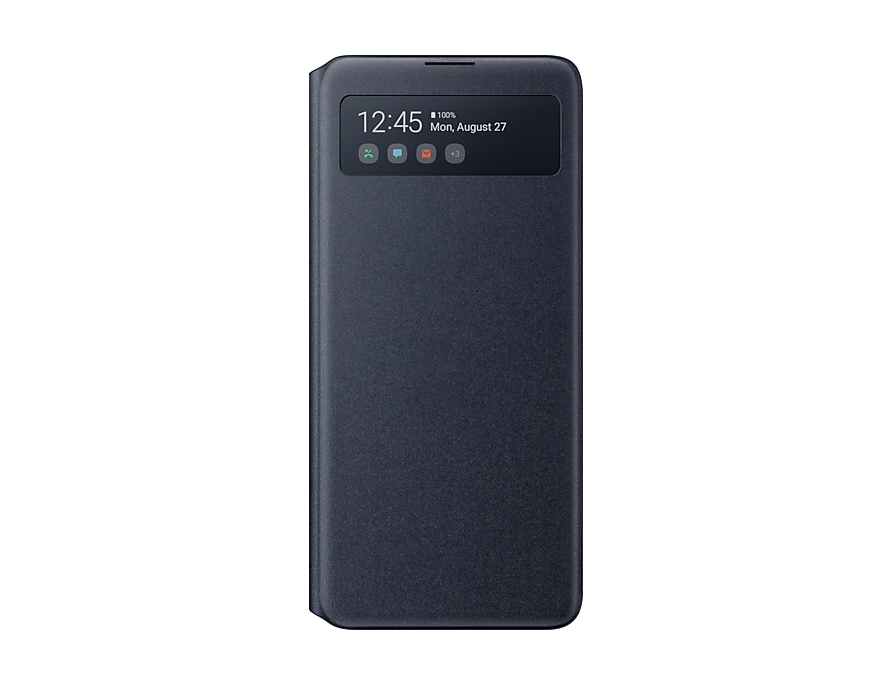 Чехол Samsung S View Wallet Cover для Samsung Note10 Lite Black