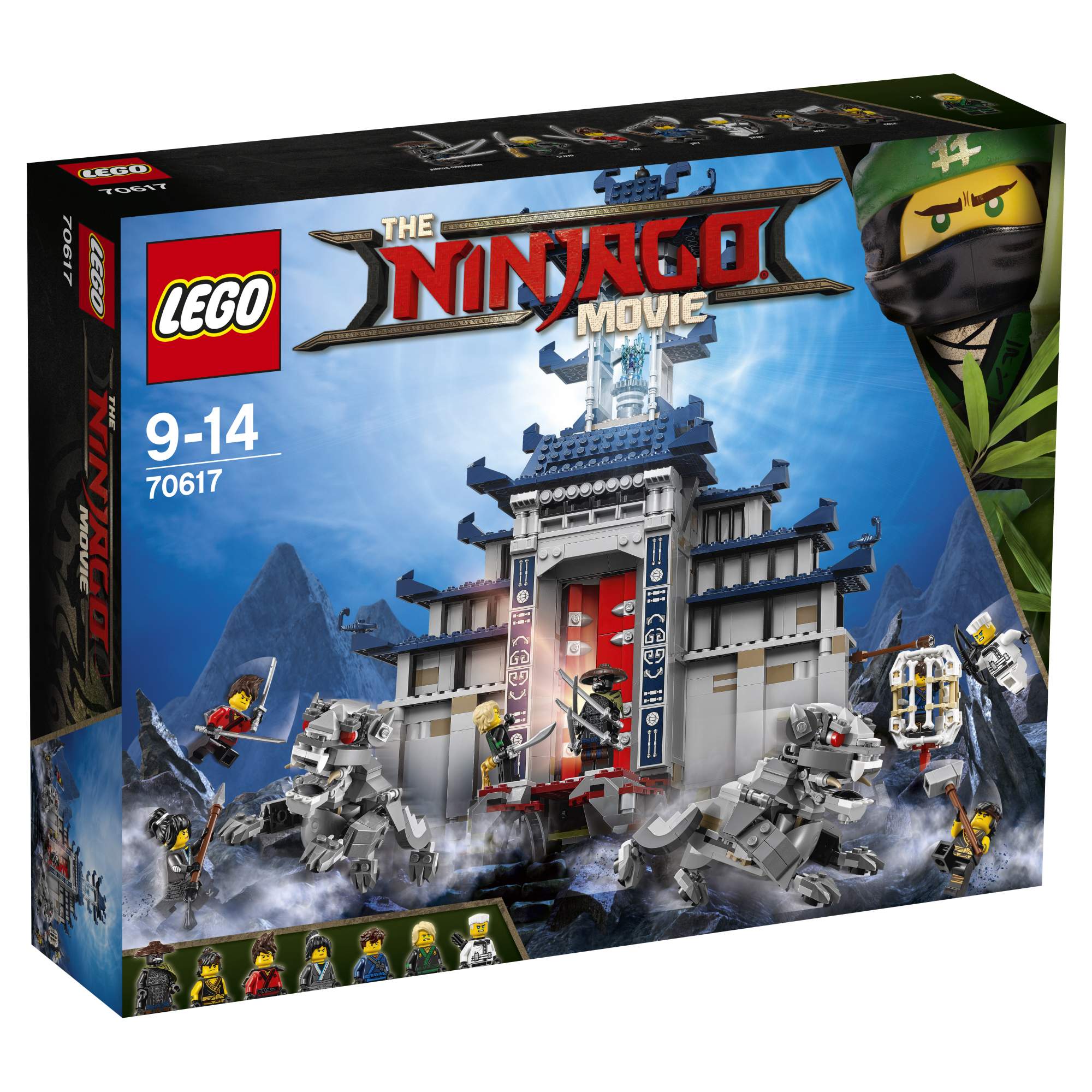 Отзывы о конструктор LEGO Ninjago Храм Последнего великого оружия (70617) -  отзывы покупателей на Мегамаркет | конструкторы LEGO 70617 - 100000093183