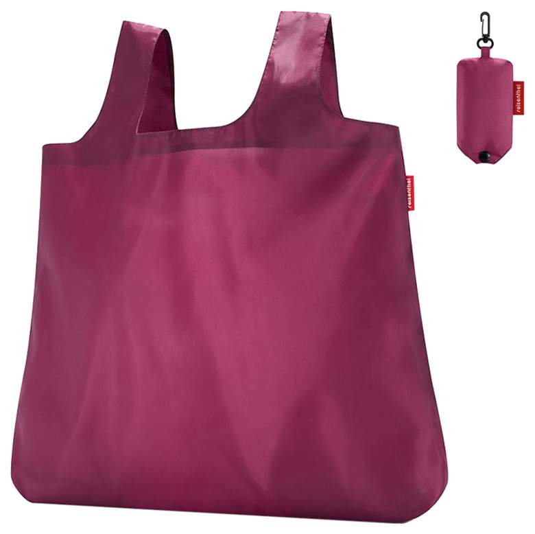 Сумка авоська женская Reisenthel Mini Maxi Pocket, damson