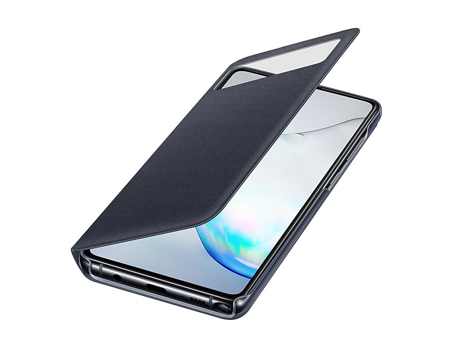 Чехол Samsung S View Wallet Cover для Samsung Note10 Lite Black