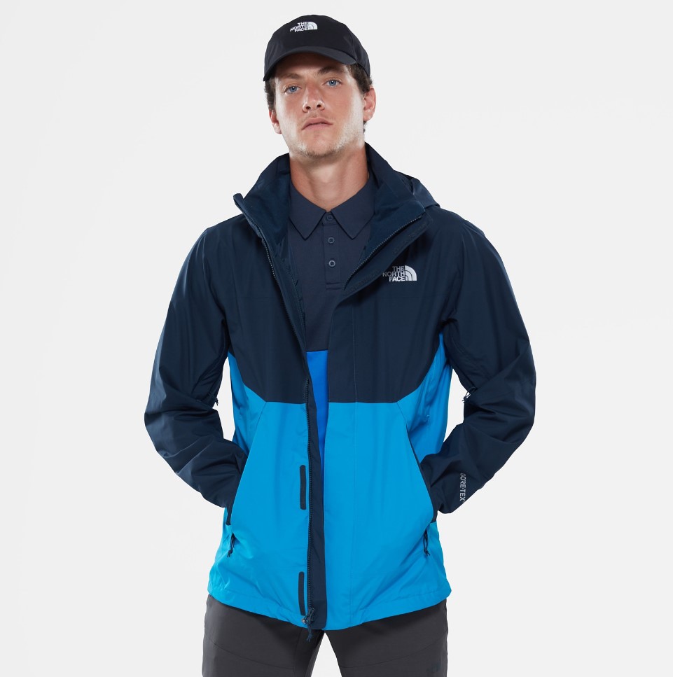 North face mountain light top ii shell