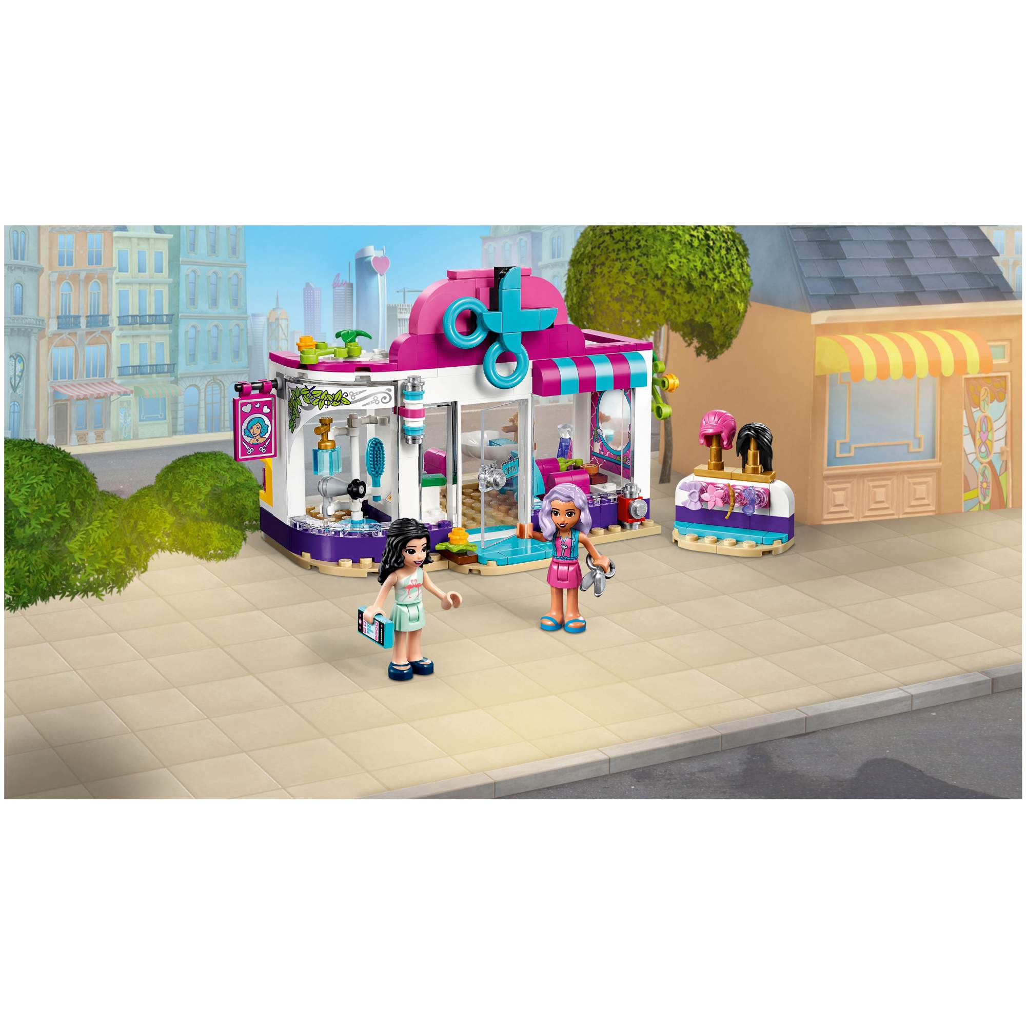 Отзывы о конструктор LEGO Friends 41391 Парикмахерская Хартлейк Сити -  отзывы покупателей на Мегамаркет | конструкторы LEGO 41391 - 100025820483