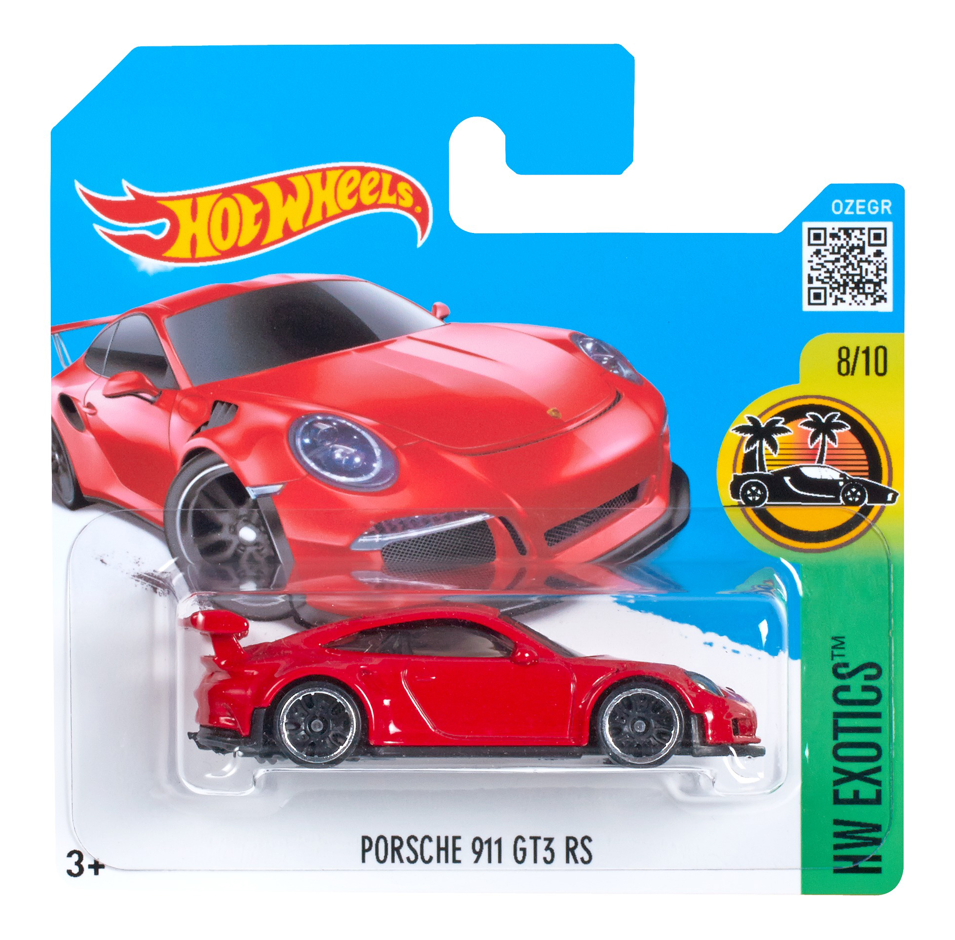 Машинка Hot Wheels 2016 PORSCHE 911 GT3 RS 5785 DHP00 – купить в Москве,  цены в интернет-магазинах на Мегамаркет