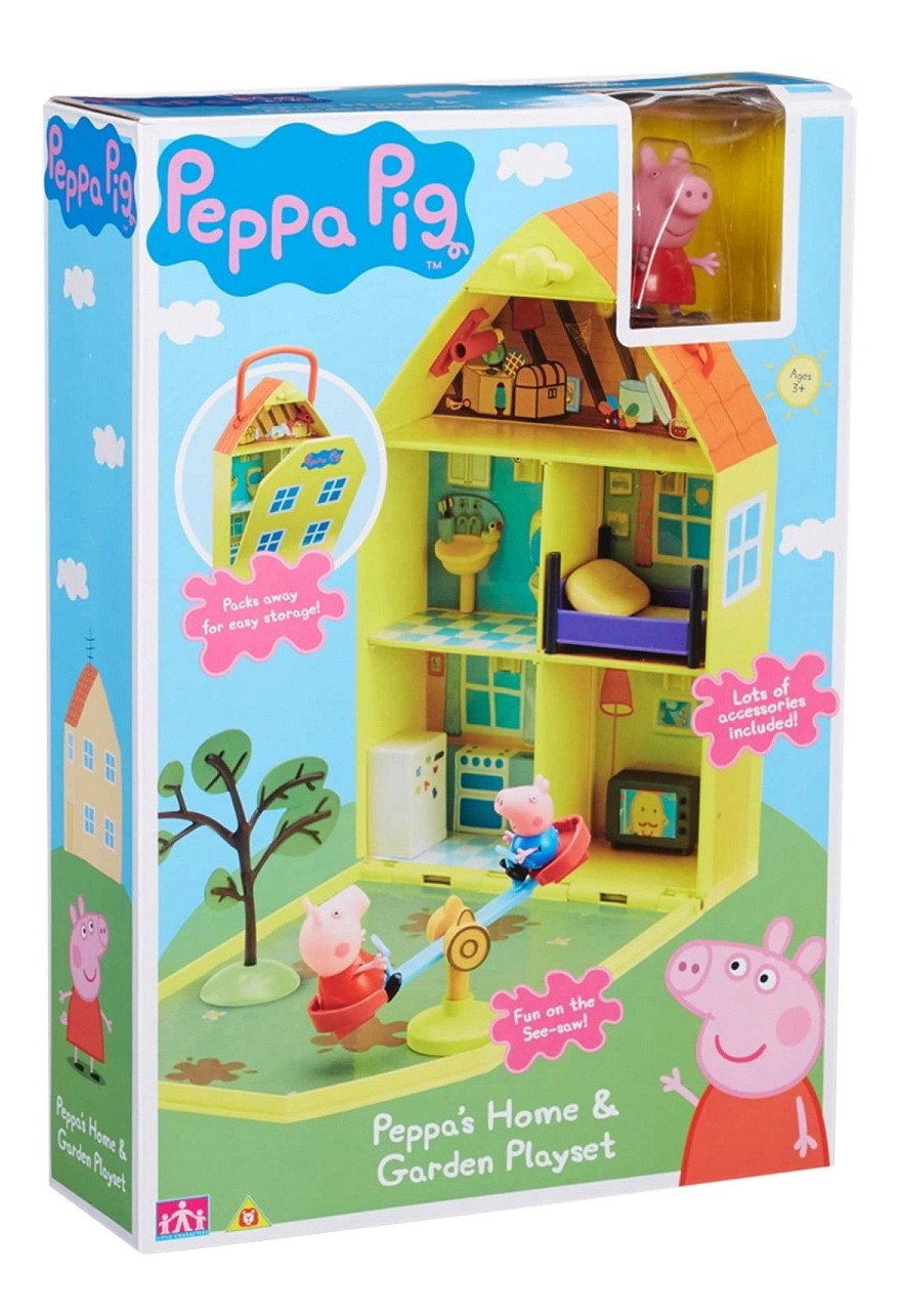 Игровой набор Intertoy Peppa Pig дом Пеппы с садом 31611