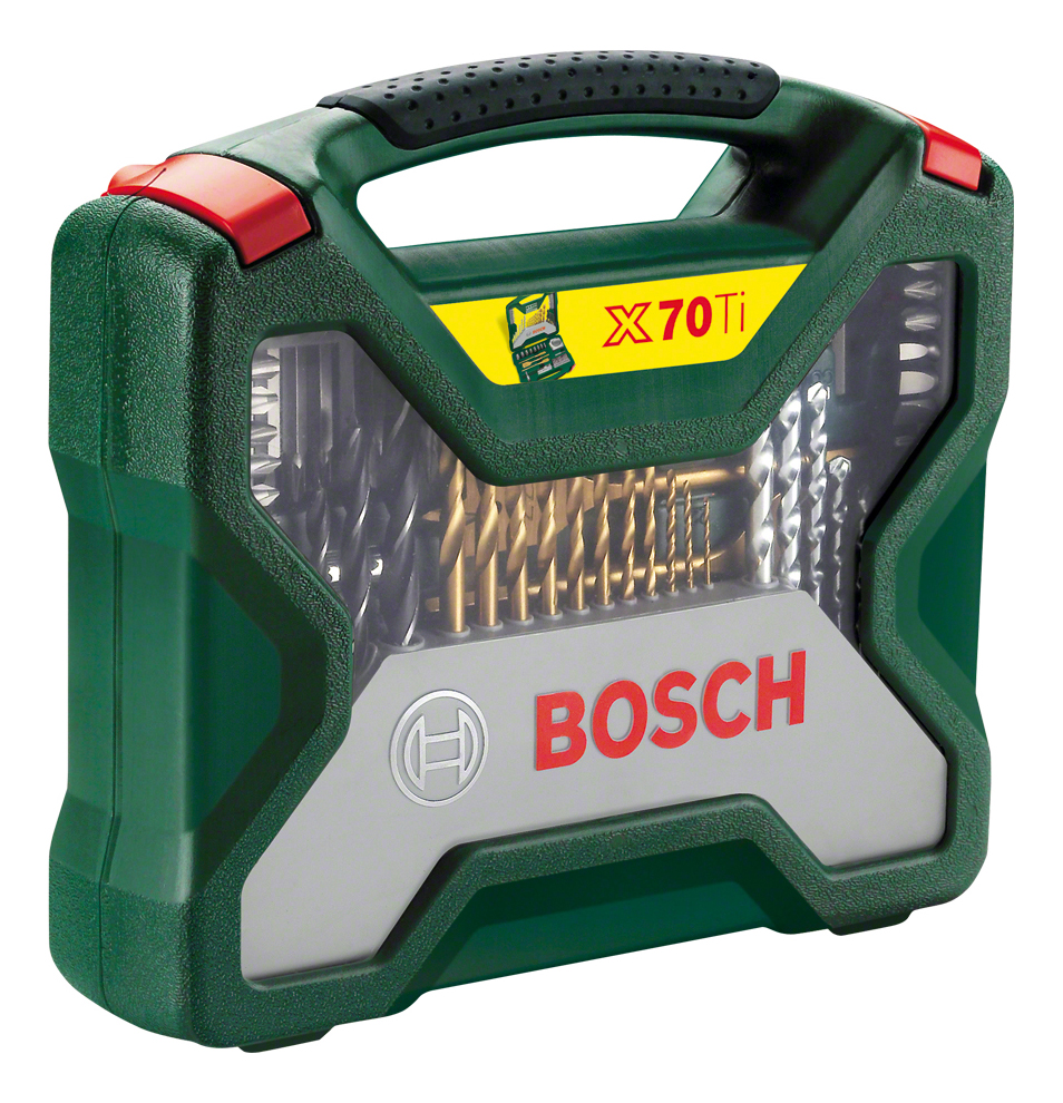 Наборы бит и сверл для дрелей, шуруповертов Bosch Titanium 70 2607019329