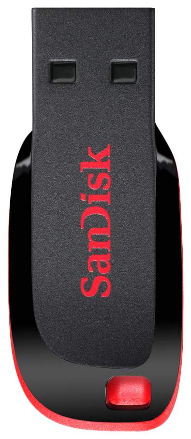 Флешка SanDisk Cruzer Blade 32ГБ Black (SDCZ50-032G-B35) - купить в MTS Shop, цена на Мегамаркет