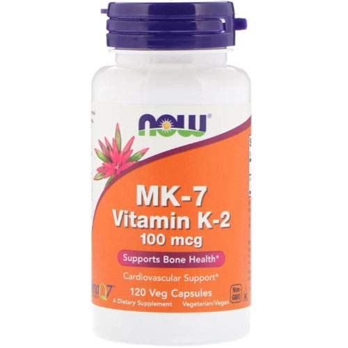 Витамин K2 NOW MK-7 120 капсул - купить в NutriShop, цена на Мегамаркет