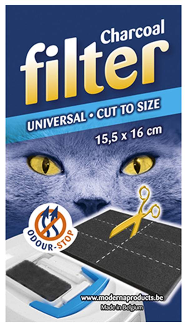 Био-фильтр для кошачьего туалета MODERNA, 15х16 см, 1 шт