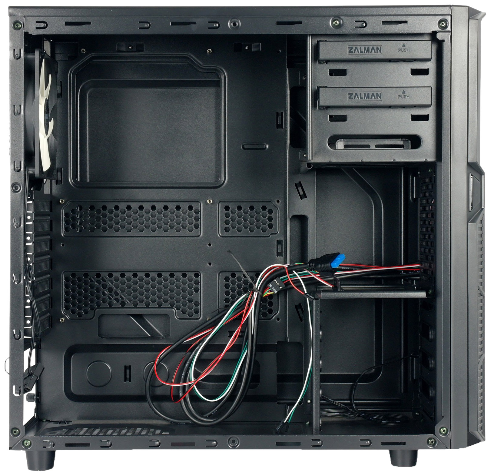Как разобрать корпус zalman z1