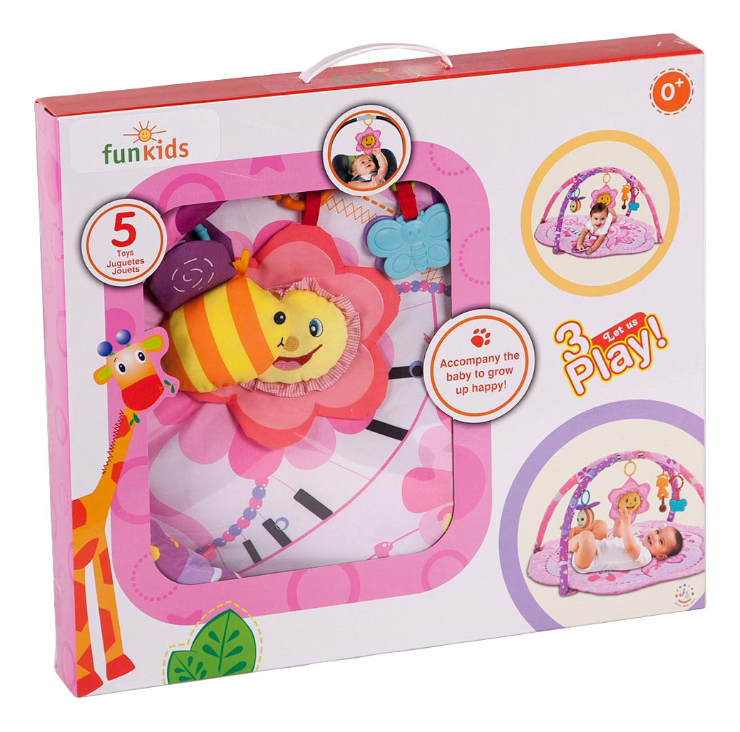 Funkids. Развивающий коврик FUNKIDS Rosie Sun Gym.