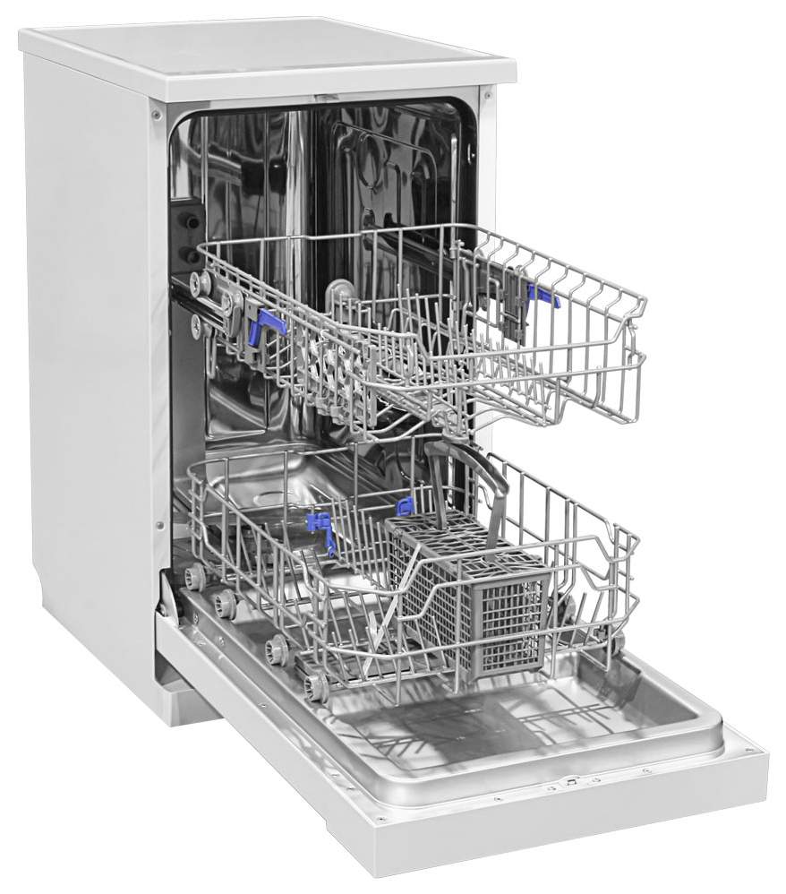 Посудомоечная машина Ginzzu DC418 белый, купить в Москве, цены в  интернет-магазинах на Мегамаркет
