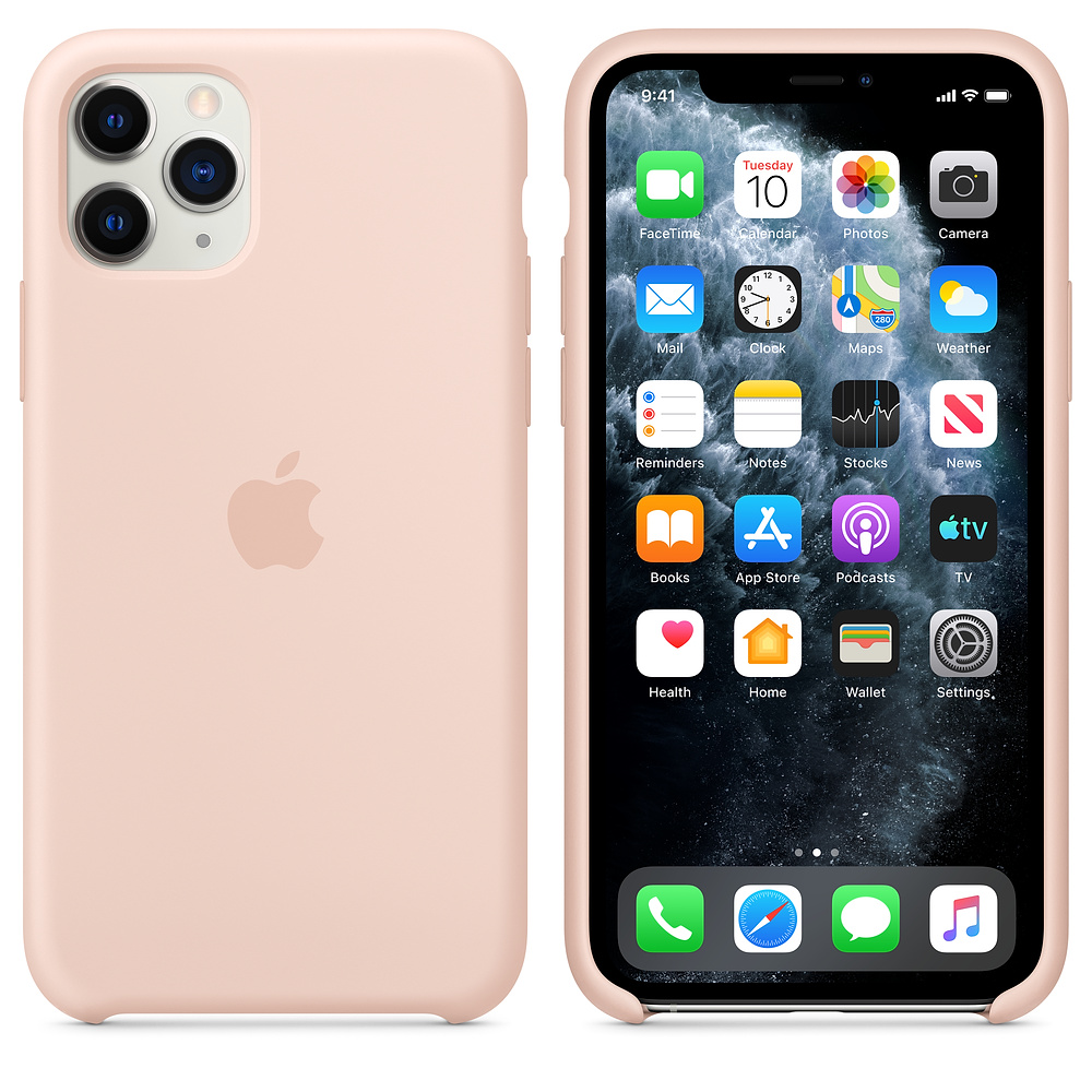 Чехол Apple для iPhone 11 Pro Silicone Case - Pink Sand, купить в Москве,  цены в интернет-магазинах на Мегамаркет