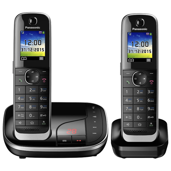 DECT телефон Panasonic KX-TGJ322RUB черный, купить в Москве, цены в интернет-магазинах на Мегамаркет