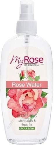 Розовая вода-спрей для лица и тела My Rose of Bulgaria, Rose Water, 220 мл