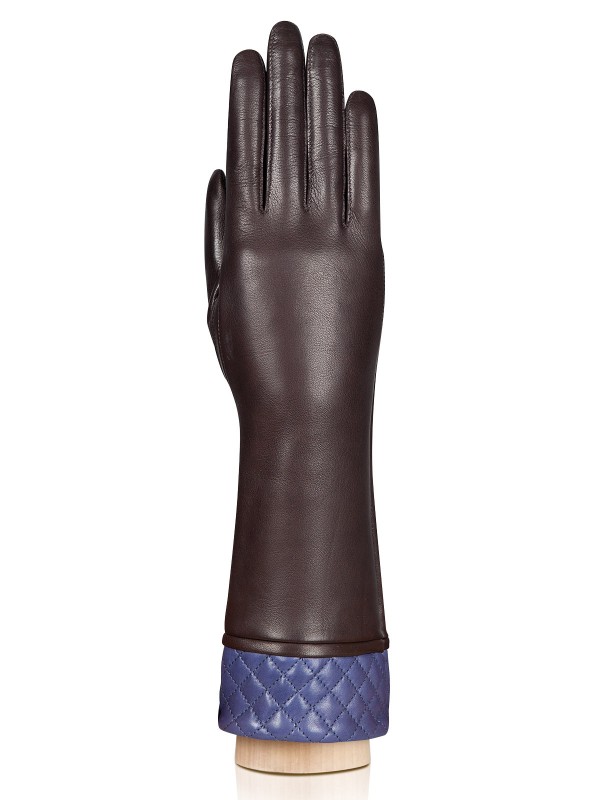 Перчатки женские Eleganzza HP91300 коричневые 7
