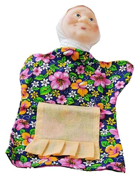 Кукла на руку Русский Стиль Бабка 31 см 11010
