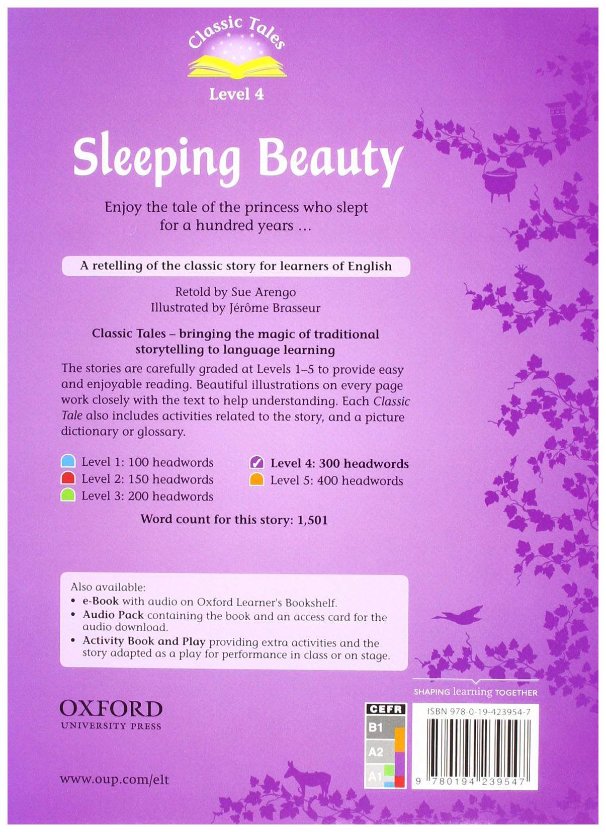 Oxford University Press Classic Tales. Level 4. Sleeping Beauty with MP3  download – купить в Москве, цены в интернет-магазинах на Мегамаркет