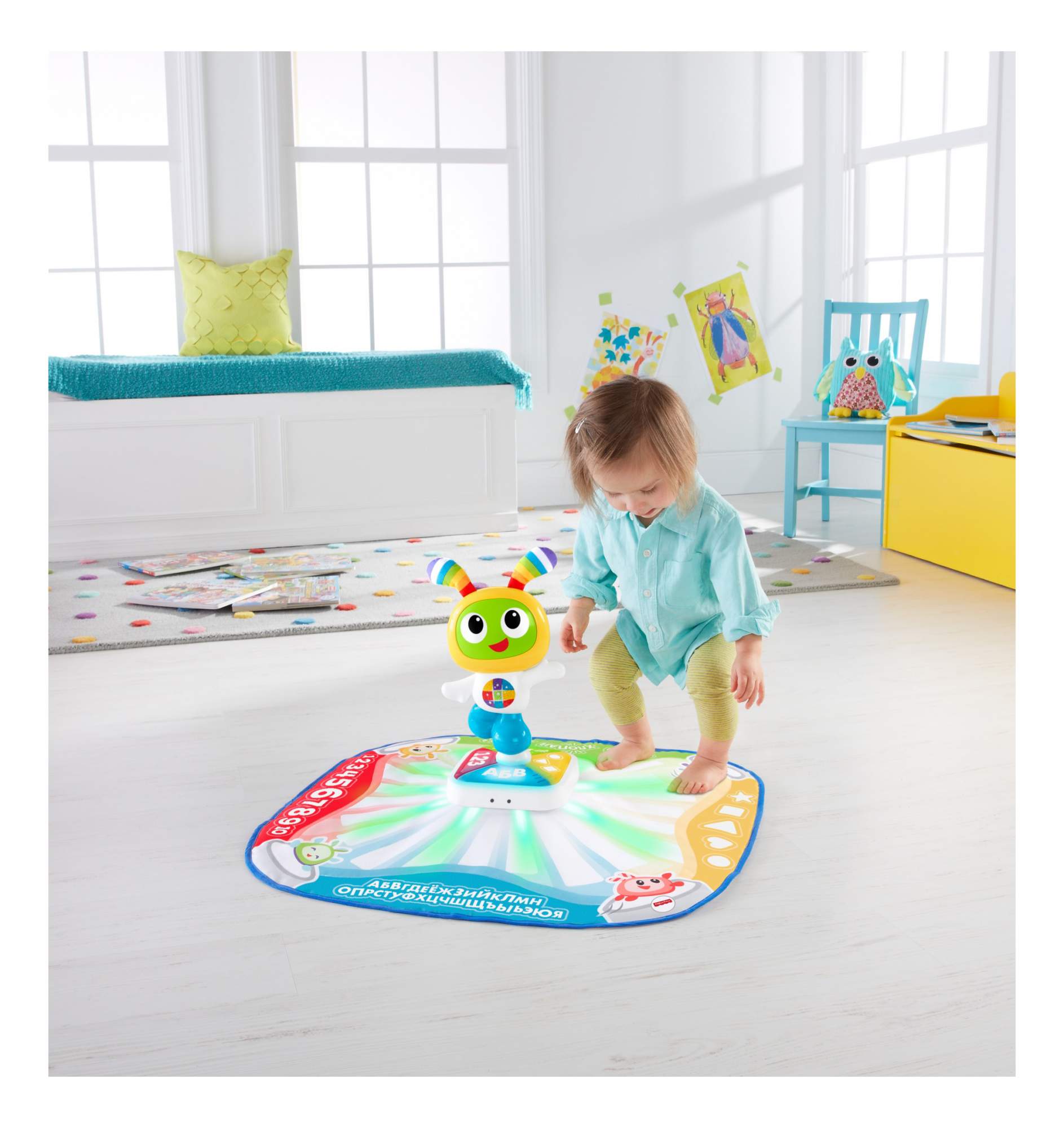 Танцевальный коврик Fisher-Price Робота Бибо – купить в Москве, цены в  интернет-магазинах на Мегамаркет