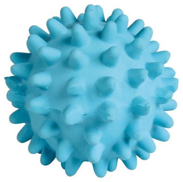 Игрушка-пищалка для собак TRIXIE Мяч игольчатый из латекса, в ассортименте, 6 см