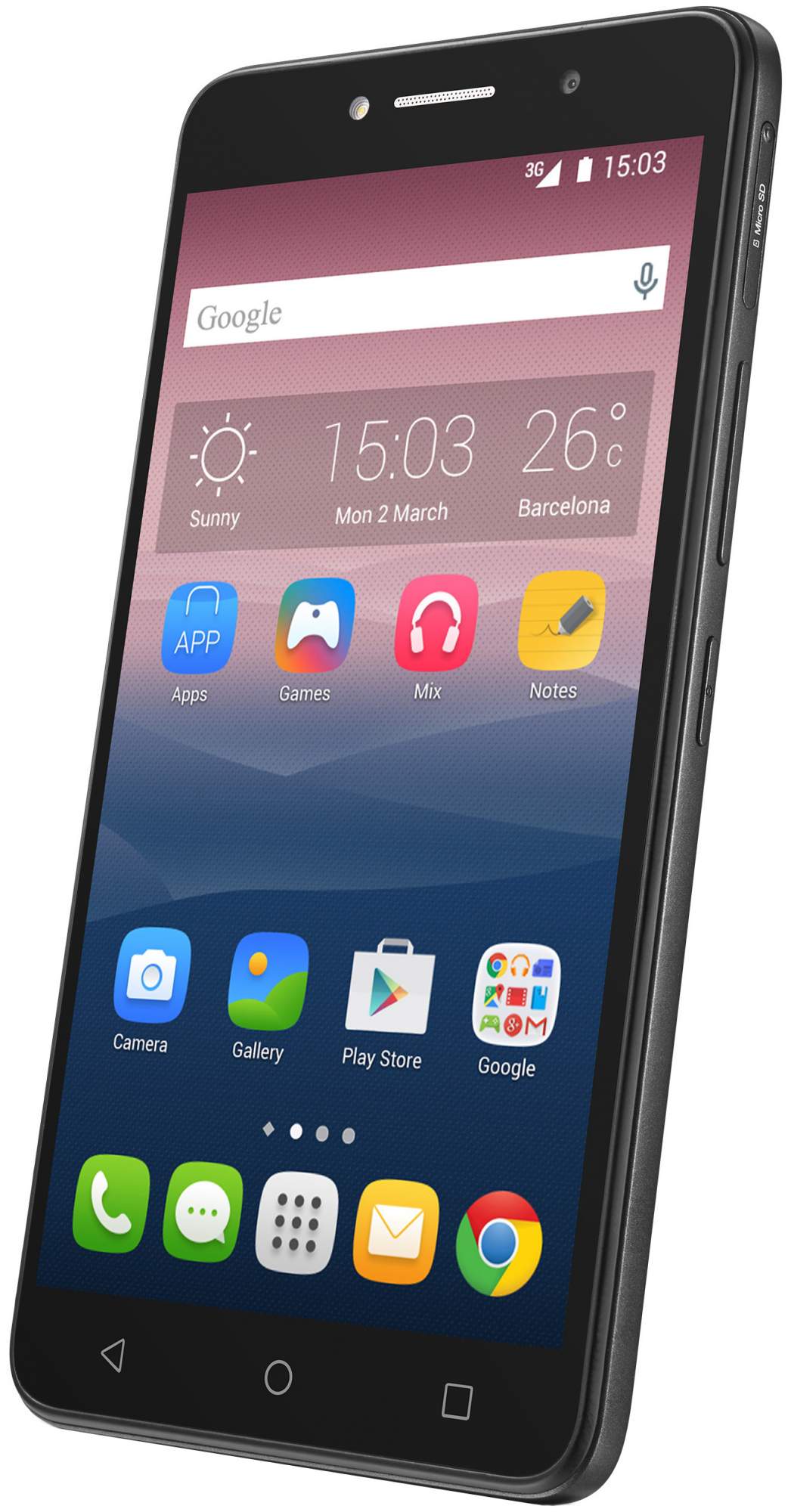 Смартфон Alcatel OneTouch Pixi 4 1/8GB Volcano Black (8050D) – купить в  Москве, цены в интернет-магазинах на Мегамаркет