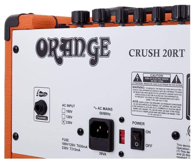 Orange crush отзывы. Комбик Orange Crush 20. Усилитель Orange Crush 20 RT. Orange Crush 20rt. Orange Crush 20 BK.