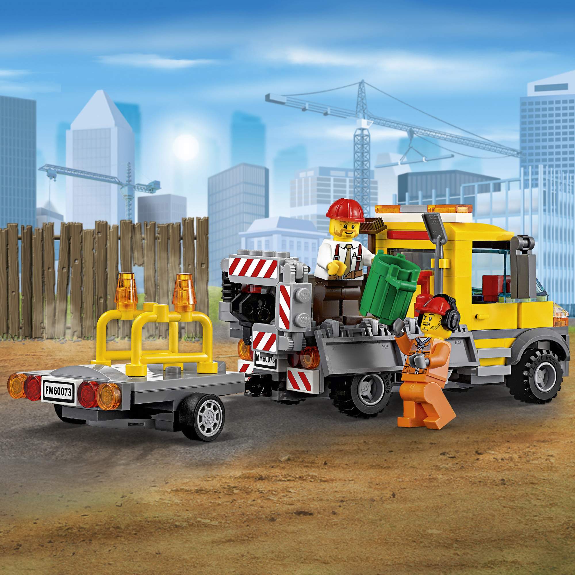 Купить конструктор LEGO City Demolition Машина техобслуживания (60073),  цены на Мегамаркет | Артикул: 100000075785