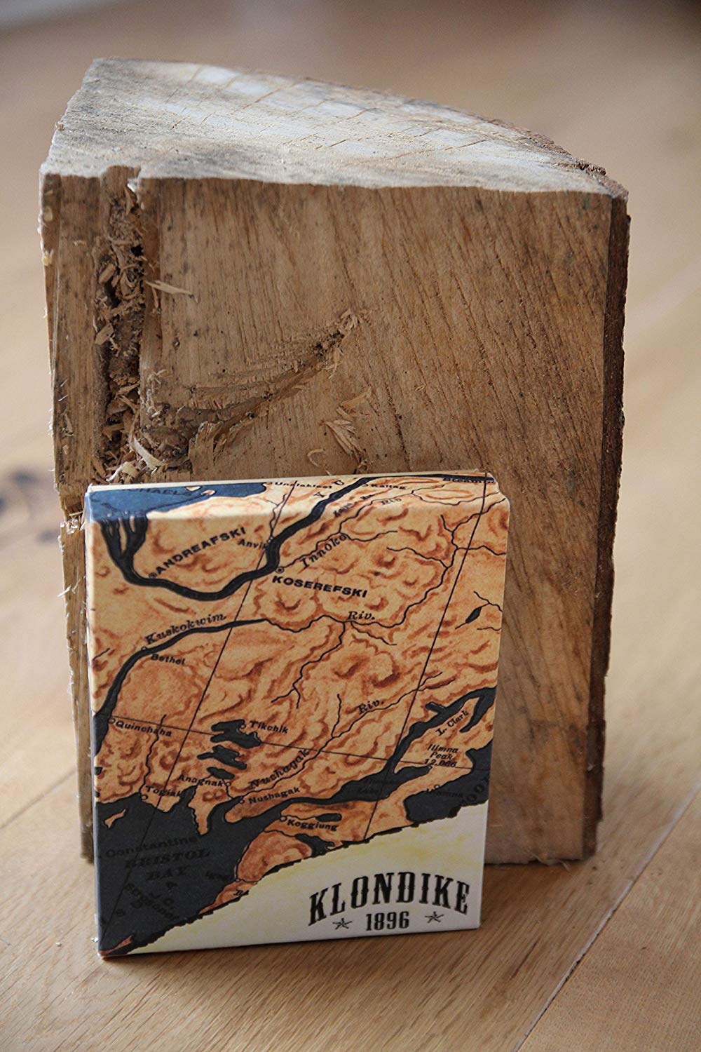 Бумажник Klondike Jamie, коричневый, 9x10,5 см