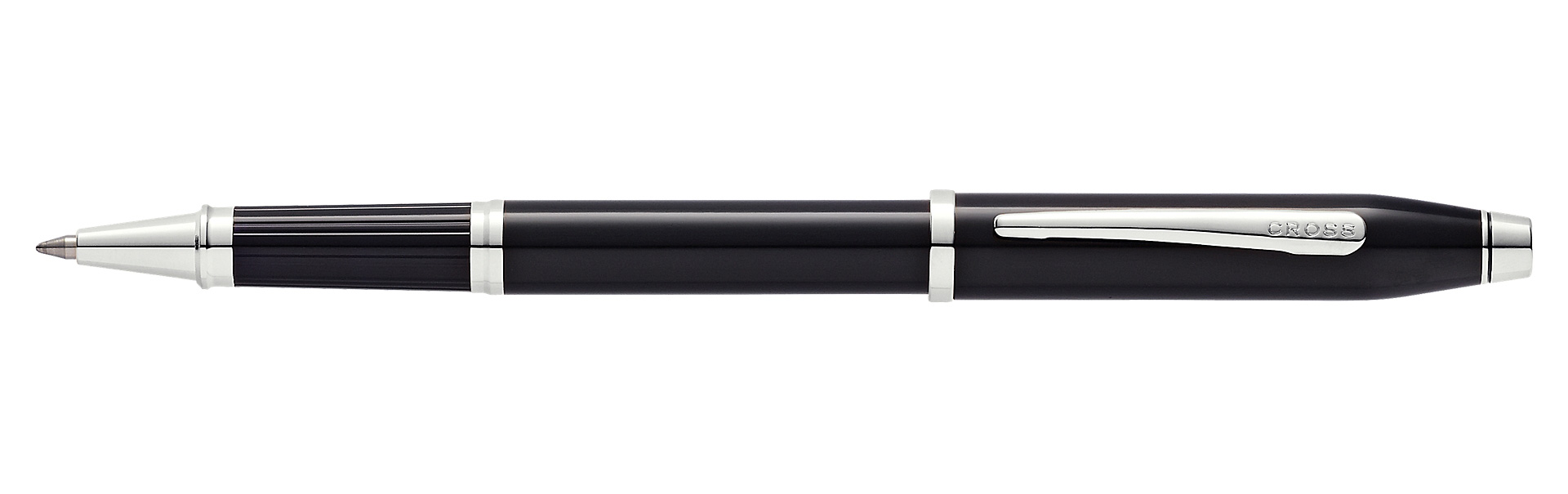 Ручка-роллер Cross Century II Black lacquer M