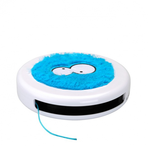 Развивающая игрушка для кошек Ebi Слинг 360, пластик, белый, голубой, 24 см