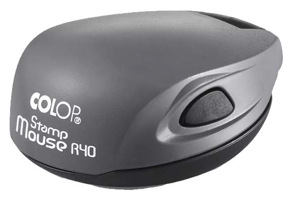 Купить оснастка для печати Colop Stamp Mouse R40, Цвет корпуса: серый., цены на Мегамаркет | Артикул: 600000320186