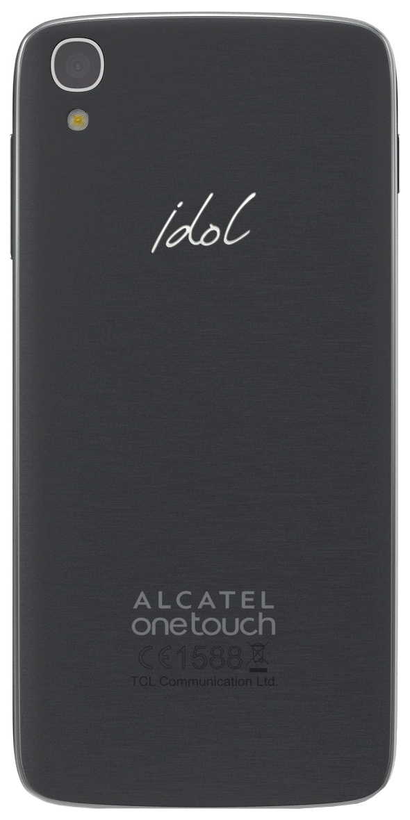Миниатюра Смартфон Alcatel OneTouch Idol 3 1.5/8GB Dark Grey (6039Y) №2