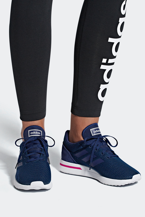Кроссовки женские Adidas Run 70S синие 35.5 RU - характеристики и описание  на СберМегаМаркет