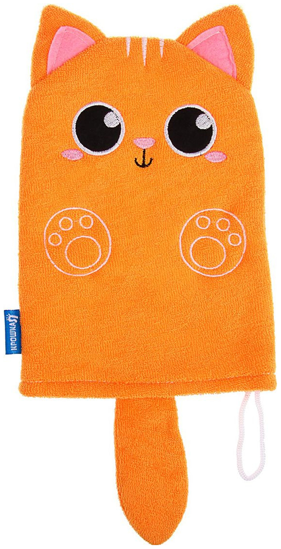 Котик мочалка