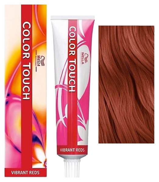 Миниатюра Тонирующая крем-краска Wella Color Touch без аммиака 6/4 Огненный...