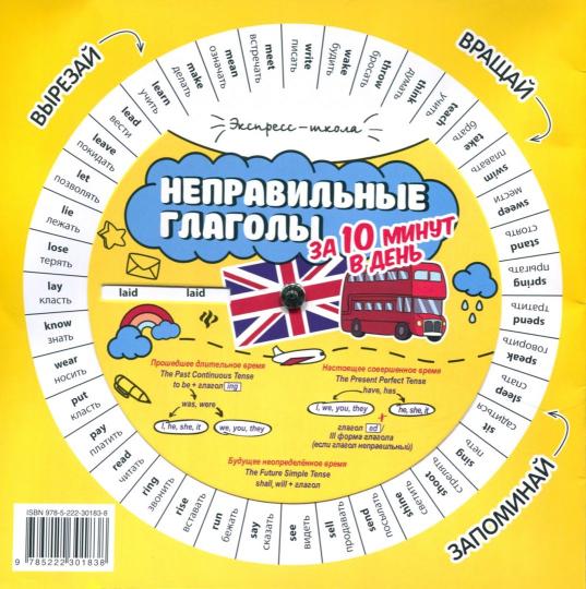 Как выучить таблицу неправильных глаголов английского языка