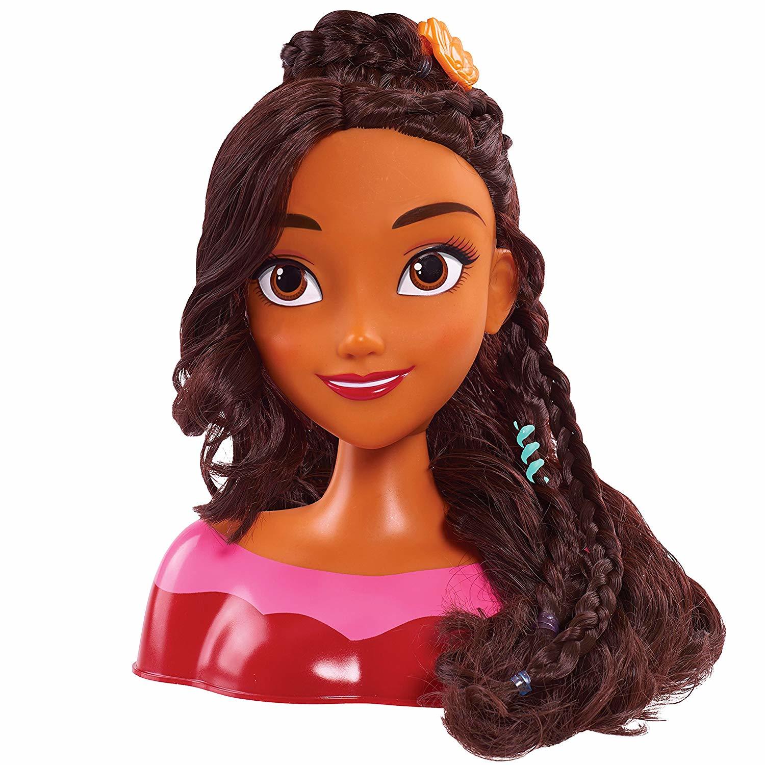 Миниатюра Игровой набор Disney Princess Голова для причесок Елена 87322 № 4...