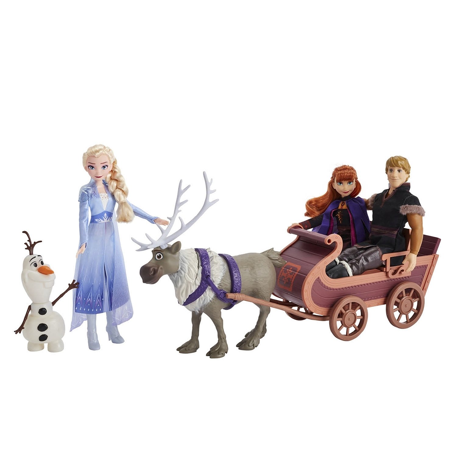 Игровой набор Hasbro Disney Frozen Холодное Сердце 2 Путешествие на санях –  купить в Москве, цены в интернет-магазинах на Мегамаркет