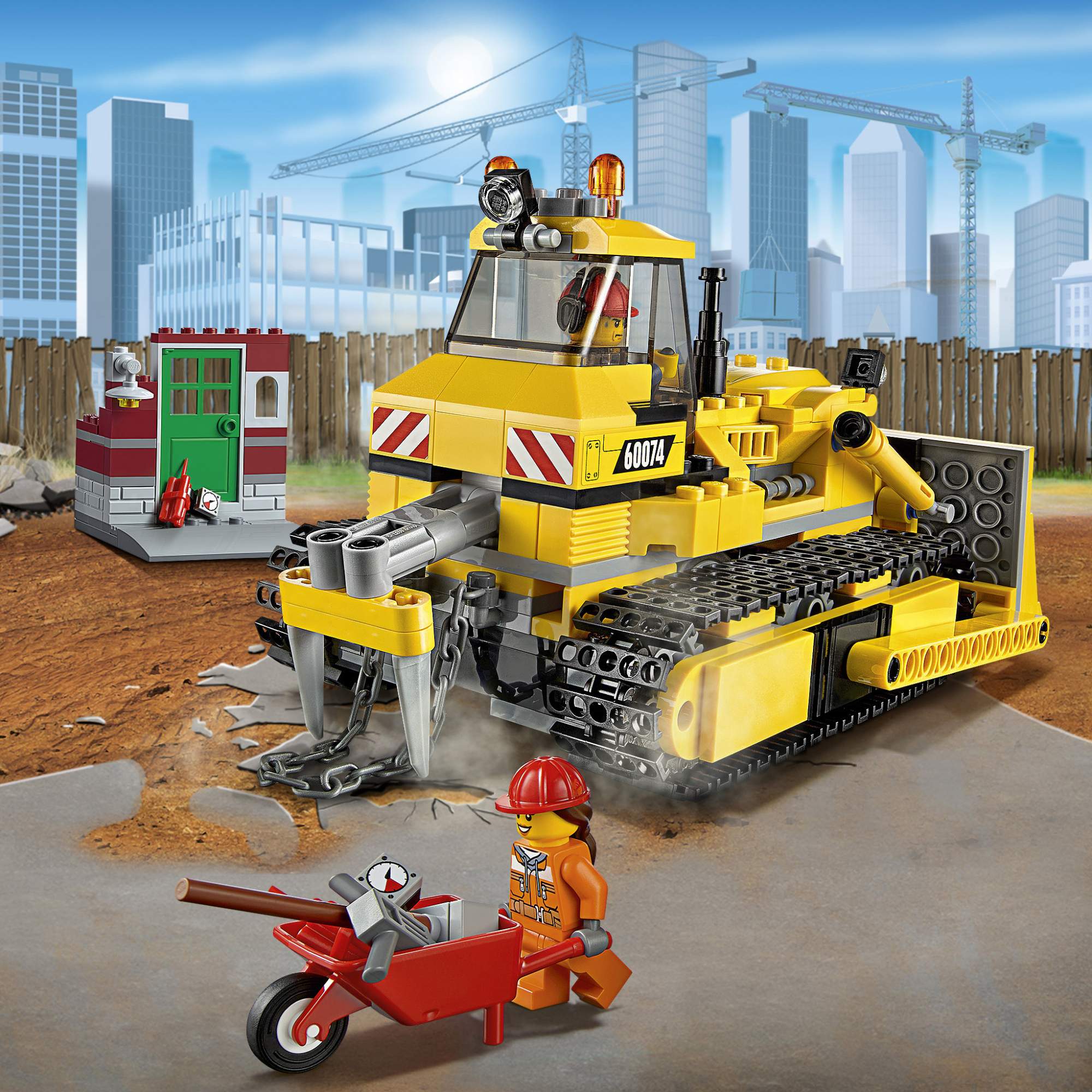 Lego 2024 bulldozer 60074