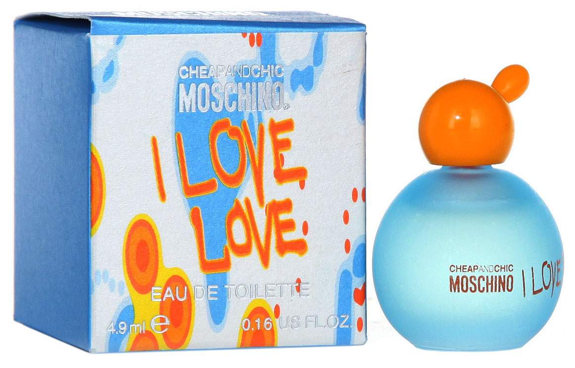 Купить туалетная вода Moschino I Love Love 4,9 мл, цены на Мегамаркет | Артикул: 100022903887
