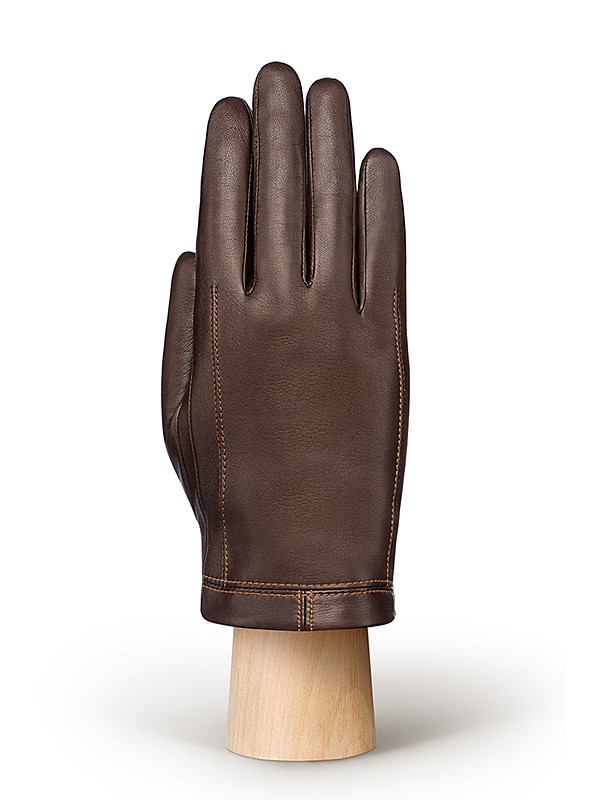 Перчатки мужские Eleganzza F-IS3149 коричневые 8.5